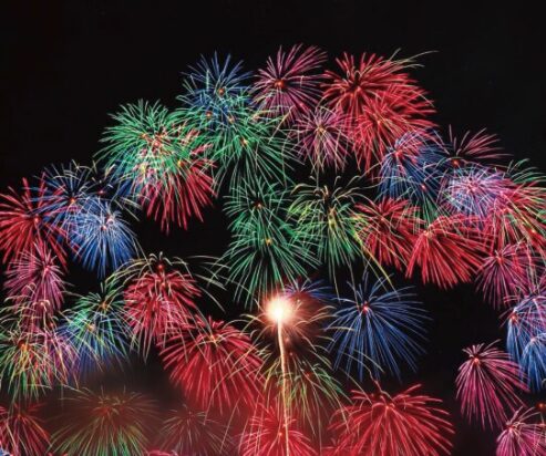 水郷大江夏まつり灯ろう流し花火大会